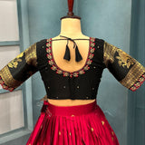 Exclusive Kanjivaram Silk Lehenga