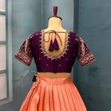 Exclusive Kanjivaram Silk Lehenga