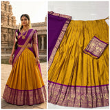 Traditional Kanchi Cotton Silk Lehenga