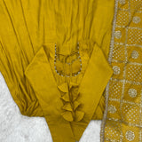 Premium Roman Silk Anarkali Gown