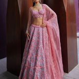 Perfect Pastel Embroidered Lehenga