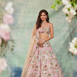 Elegance White Embroidered Lehenga