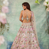 Elegance White Embroidered Lehenga