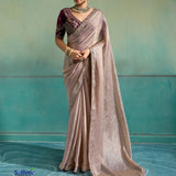 Soiree Silky Velvet Satin Saree