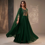 Designer Georgette Anarkali Gown