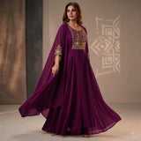 Designer Georgette Anarkali Gown
