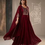 Designer Georgette Anarkali Gown
