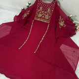 Designer Georgette Anarkali Gown