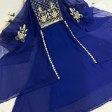 Designer Georgette Anarkali Gown
