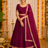 Elegant Soft Silk Lehenga Choli