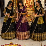 Elevate Kanjivaram Silk Lehenga