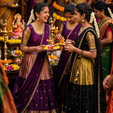 Elevate Kanjivaram Silk Lehenga
