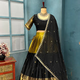 Elevate Kanjivaram Silk Lehenga