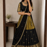 Elevate Kanjivaram Silk Lehenga