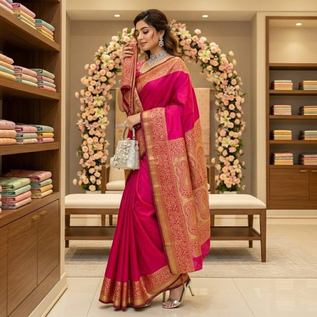 Minaxi Beautiful Art Silk Saree