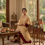 Stunning Chandri Round Cut Kurti