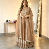 Designer Embroidered Anarkali Gown