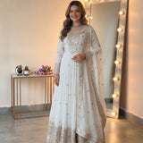 Designer Embroidered Anarkali Gown