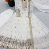 Designer Embroidered Anarkali Gown