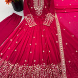 Designer Embroidered Anarkali Gown