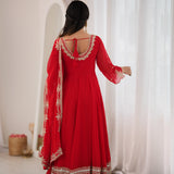 Tometo Pink Festive Anarkali Gown