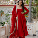 Elegant Georgette Anarkali Gown