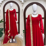 Elegant Georgette Anarkali Gown