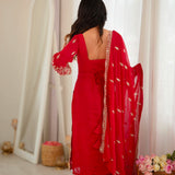 Classic Panjabi Style Embroidered Suit