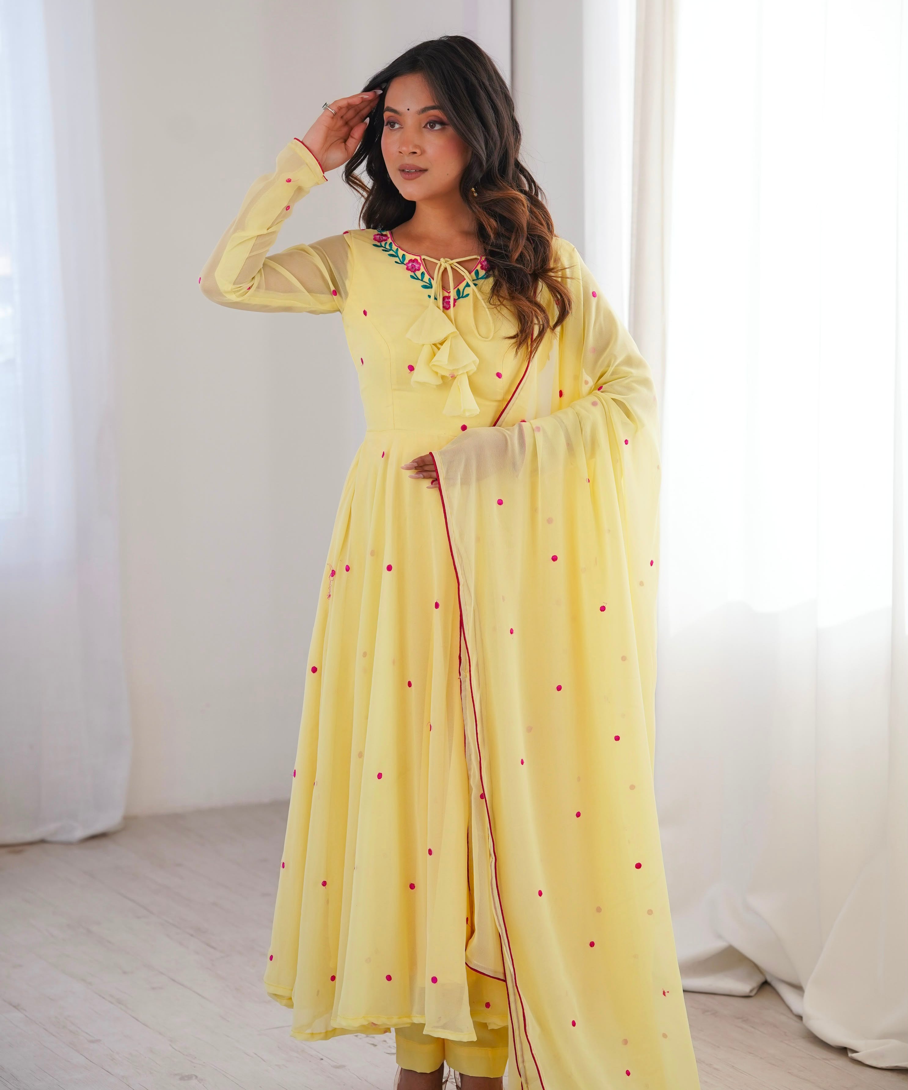 Exclusive Georgette Anarkali Suit