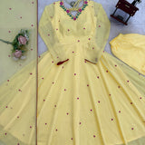 Exclusive Georgette Anarkali Suit