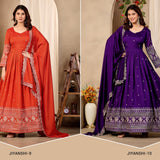 Premium Jiyanshi Art Silk Gown