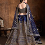 Wardrobe Gold Embroidered Lehenga