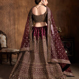 Wardrobe Gold Embroidered Lehenga