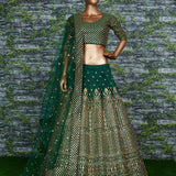 Wardrobe Gold Embroidered Lehenga