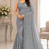 Blockbuster Sequence Embroidered Saree