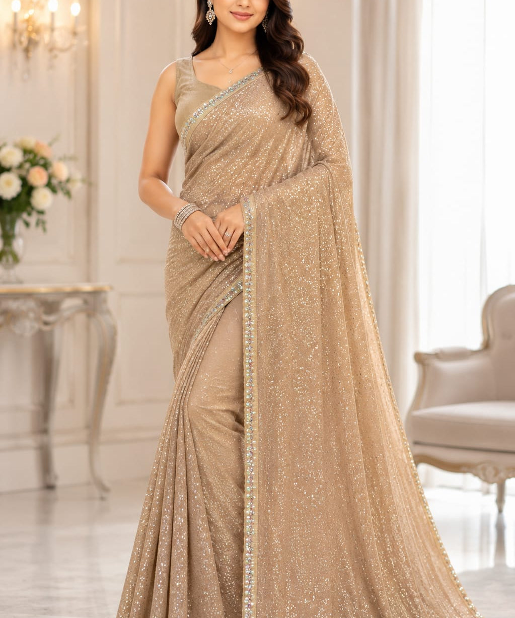 Blockbuster Sequence Embroidered Saree