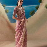 Crafted Fendy Silk Embroidered Saree