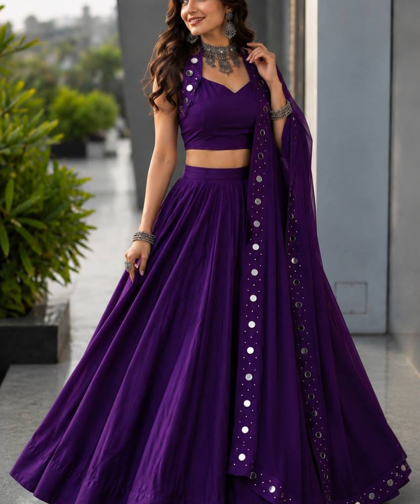 Modern Touch Cotton Lehenga Choli