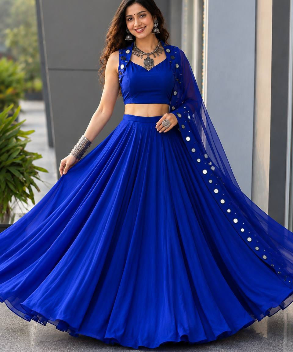 Modern Touch Cotton Lehenga Choli