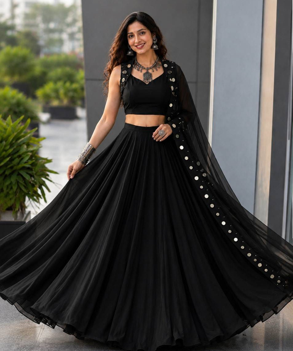 Modern Touch Cotton Lehenga Choli