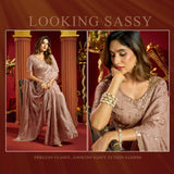 Sania Premium Velvet Bliss Saree