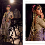 Stunning Grand Tissue Silk Sareee