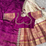 Traditional Banarasi Tissue Silk Lehenga
