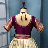 Traditional Banarasi Tissue Silk Lehenga