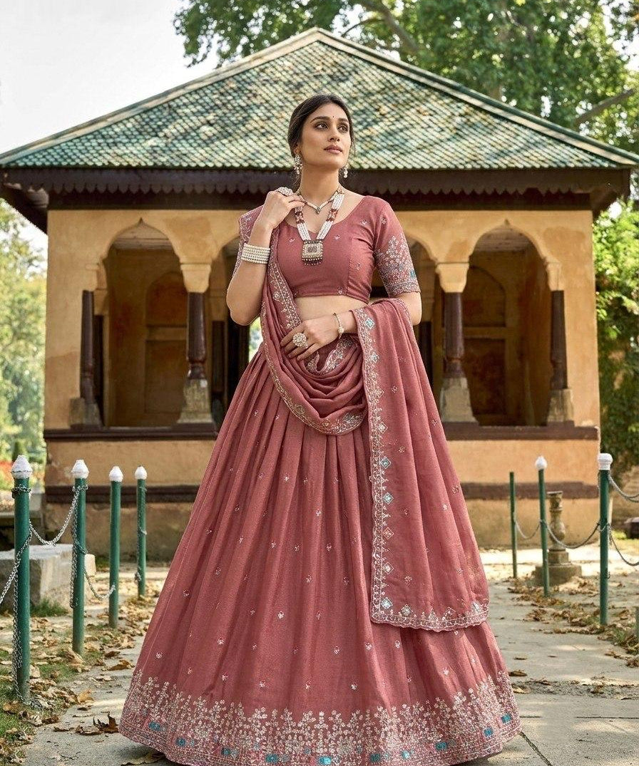 Kiyara Georgette Embroidered Lehenga