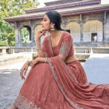 Kiyara Georgette Embroidered Lehenga