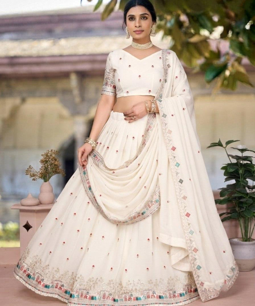 Kiyara Georgette Embroidered Lehenga