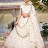 Kiyara Georgette Embroidered Lehenga