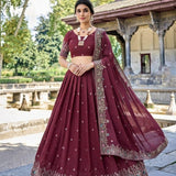 Kiyara Georgette Embroidered Lehenga