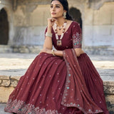 Kiyara Georgette Embroidered Lehenga